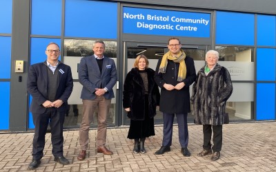 MP visits North Bristol Community Diagnostic Centre to see how it’s improving access for patients